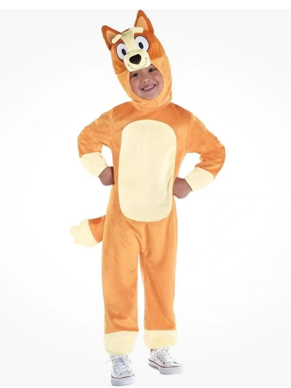 Official Disney BLUEY Bingo Plush Child Costume - Orange